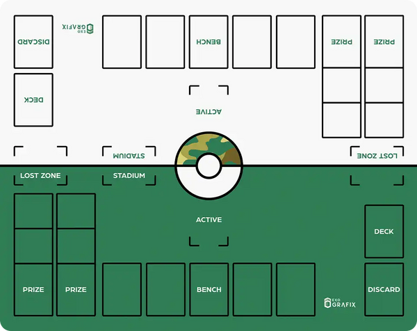 Playmat on desk
